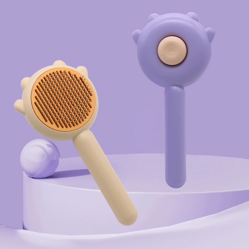 Расческа для животных, инструмент для груминга, волшебный инструмент для ухода за кошками, удаляет выпавшую шерсть, расческа для кошек, массажная расческа для собак, расческа-игла для удаления шерсти