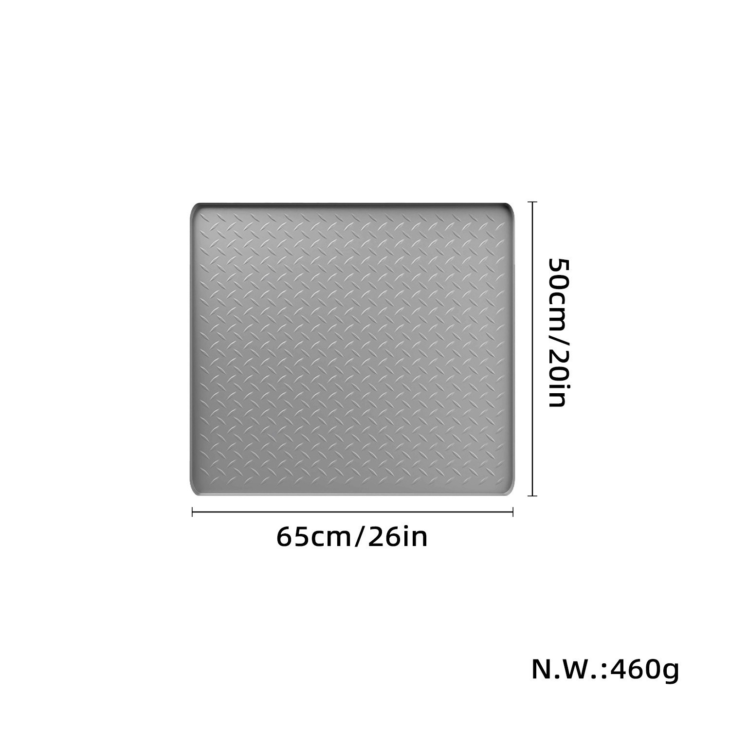 Cross-border silicone car repair and maintenance mat, oil leak-proof mat, garage waterproof and oil-resistant floor protection mat, easy to clean