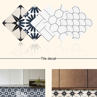 Crystal Film Wall Decoration Tile Wall Sticker Kitchen Self-Adhesive Waterproof and Oil-Proof Mosaic Wall Wallpaper Cross-Border