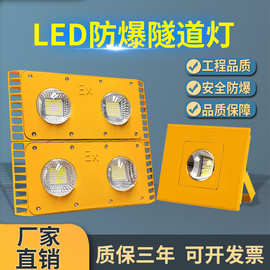 隧道灯led防爆灯仓库户外灯100W200w加油站船用低压24V 36V投光灯