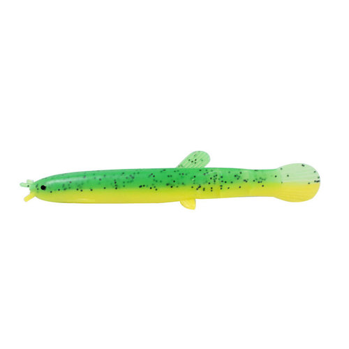 Luya simulated soft bait two-color loach lure fish single 8-bag soft freshwater sea fishing bait hook fishing group