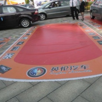 防水地贴制作户外3M车贴地贴膜写真路标防滑工厂批发室内