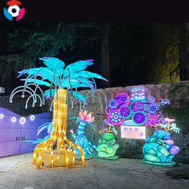 城市景区庙会花灯 灯展 春节节日彩灯设计制作 自贡彩灯制作公司