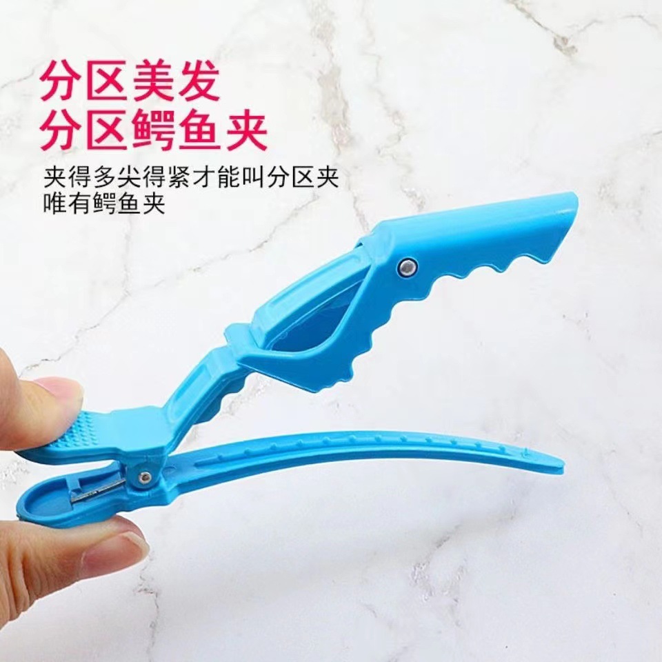 공장 도매 모델링 포지셔닝 파티션 클립 덕빌 클립 긴 입 클립 곱슬 머리 클립 악어 클립 플라스틱 머리핀