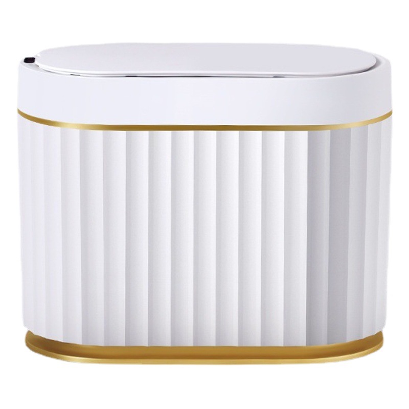 26-Year-Old New Model Dormitory Desktop Trash Can Mini Smart Trash Can Small Automatic Sensor Flip-Top Waste Bin