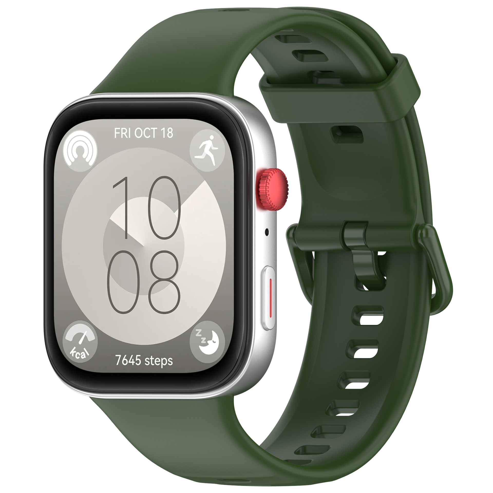 Nuevos productos para el reloj Huawei Fit3, pulsera de silicona de botón de color, pulsera oficial de Huawei Fit3