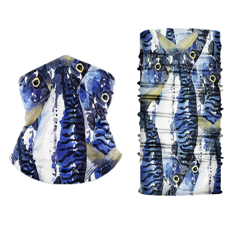 Xunhui sin costuras de alta elástico Lycra pañuelo transfronterizo Amazon montar protección solar Deportes al aire libre a prueba de viento mágico pañuelo en la cabeza