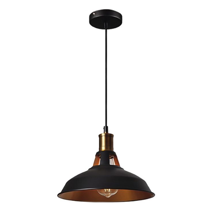 Araña de hierro forjado de viento industrial transfronterizo, restaurante retro, barra de bar, candelabro de porche, pantalla de lámpara de un solo cabezal