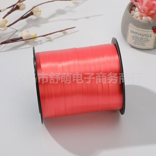 Source Factory 250 Yards Solid Color Flat Balloon Ribbon Decoration Amazon Ribbon Ties Christmas Accessories Banner