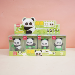 QH - 8434 goma de borrar donut estilo de dibujos animados desmontable montaje limpio limpio