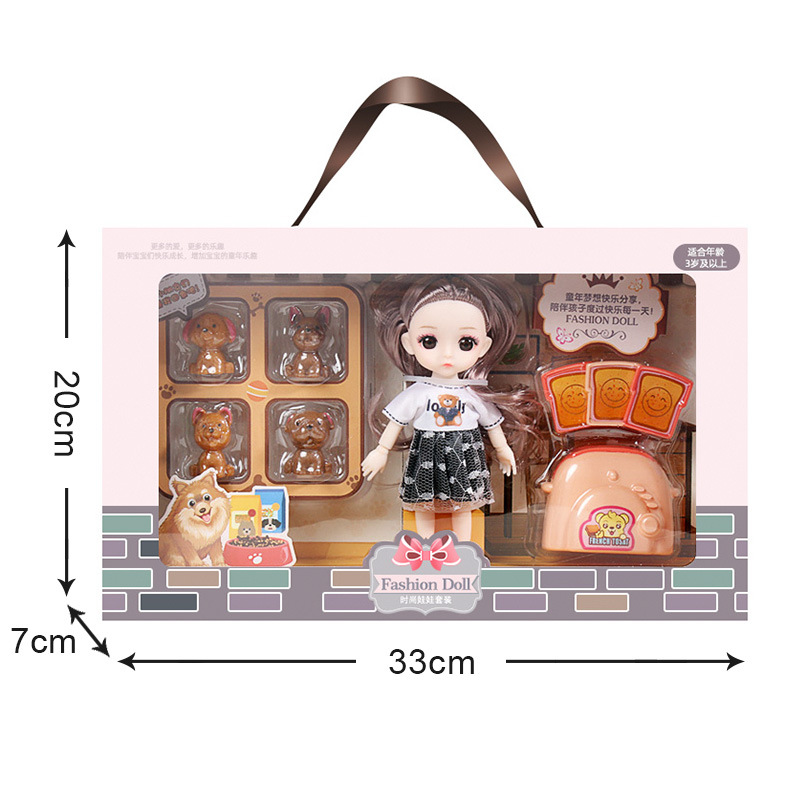 (33cm portable box) pet-doll