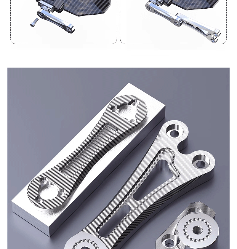 Suitable for No. 9 M95C Modification Accessories No. 9 Rear Fender Cnc Rear Shield Water Shield m Series Carbon Fiber Pattern
