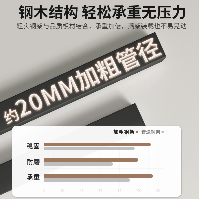 Armario de almacenamiento armario de piso sala de estar armario de almacenamiento de gran capacidad estante de almacenamiento al lado del sofá estante de libros de sugerencias multicapa bajo