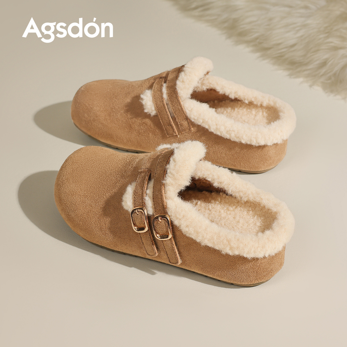 2026 nuevos zapatos de algodón de primavera con suela gruesa para mujeres, botas de nieve.