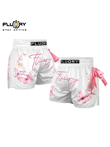 Fluory Fire Boxing Shorts Girls Muay Thai Sanda Fighting Training Clothes Adult and Kidsren Fighting Clothes New Style