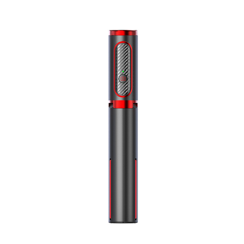 ブルートゥース自撮り棒一体式デスクトップ携帯電話生放送三脚スタンドミニ携帯アルミ合金携帯自撮り棒