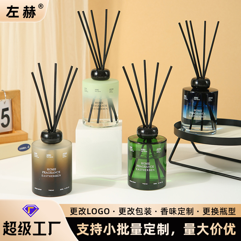 无火香薰大瓶酒店卧室家用扩香厕所藤条熏香除臭香氛精油持久留香