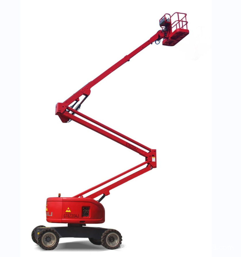 广东移动式电动升降高空作业平台批发曲臂升降载重500KG工厂维修