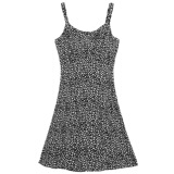 Весеннее летнее базовое платье, юбка, Amazon, тренд сезона, цветочный принт, в цветочек