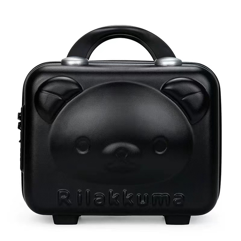 Maleta de 14 pulgadas maquillaje acompañante regalo de mano maleta de viaje mujer ppp mini oso caja de contraseña bolsa caja de regalo al por mayor
