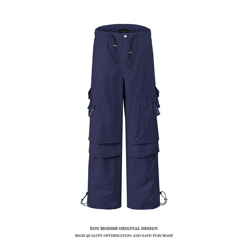 YON MODISH Wear 2024 Autunno Nuovo Prodotto American Street Trend Personalizzato Trendy Uomo Casual Lavoro Pantaloni_voghion.com