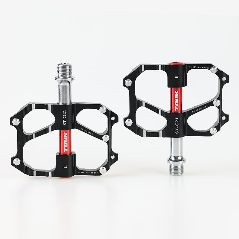 TOUK Topo Road Bike Pedal Sanpeilin Ultra Light Bicycle Pedal CNC Flat Pedal Mountain Bike Accessories