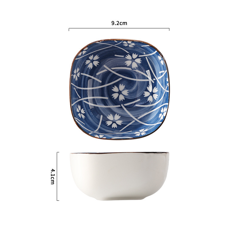 日本の陶磁器調味料皿卸売、レトロなスナック皿、家庭用つけだれ皿、鍋用調味料皿、小皿|undefined