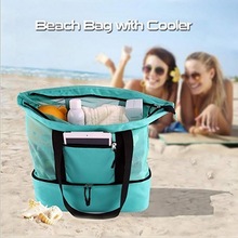 新款Beach CampingIce Bag Lunch Bags冰包野餐保温保鲜包沙滩包