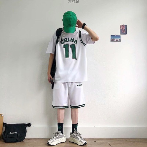 Running training suit sportswear summer two-piece Owen men's and women's basketball suit set class uniform fashion factory one-piece wholesale