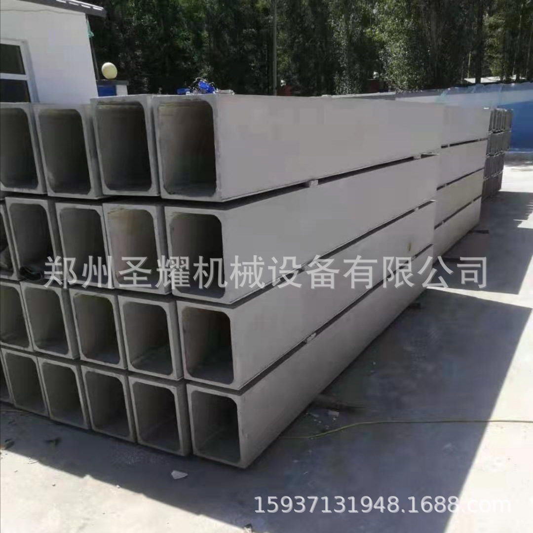 新型气动涨模脱模水泥烟道机建筑用通风烟道一次性快速成型烟道机