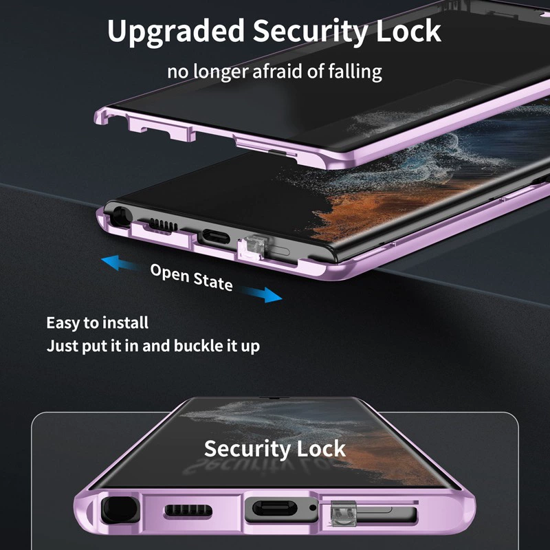 Чехол для телефона Samsung, совместимый двусторонний стеклянный чехол, 25plus