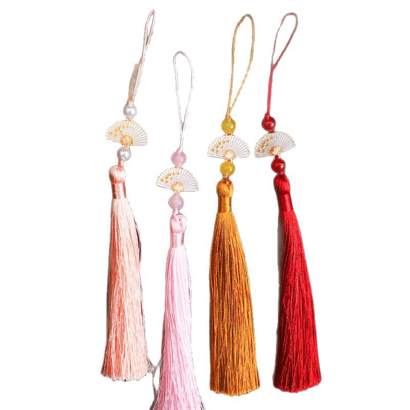 Año Nuevo chino nudo bordilla colgante decoración de barril de la cena de Año Nuevo con flores DIY material floral colgante de hebilla segura