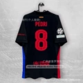 24-25 barcelona away game no. 8 star plus 5 champions league fair strips