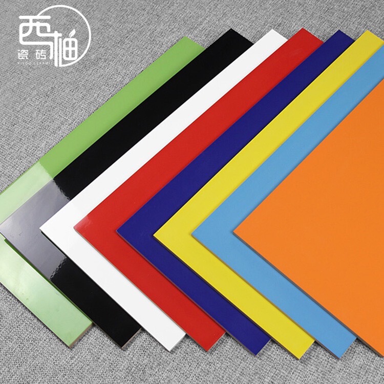Foshan Tile Pure Color Light Wall Tile 300x 600 Tile Kitchen Bathroom Kindergarten Glazed Tile