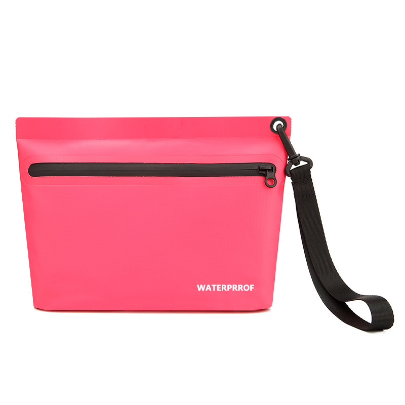 Ventas calientes de nuevos productos separación seca y húmeda bolsa de mano impermeable bolsa de lavado de viaje portátil bolsa de almacenamiento de arena de PVC bolsa impermeable