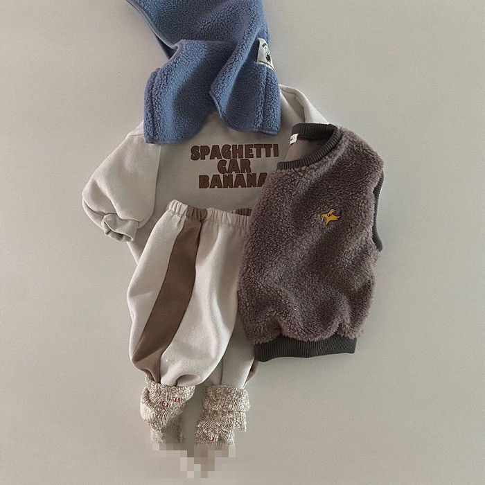 Bebé primavera ropa estilo coreano ropa de bebé pantalones de chándal 2024 primavera Nuevo Bebé Pantalones Casuales