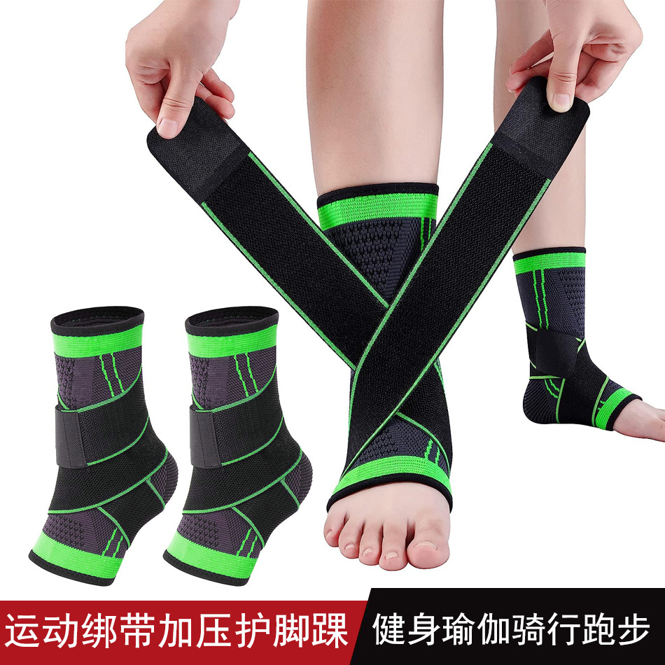 Protección de tobillo deportivo compresión fitness hombres y mujeres protección esguince de pie baloncesto Fútbol corriendo protección de tobillo