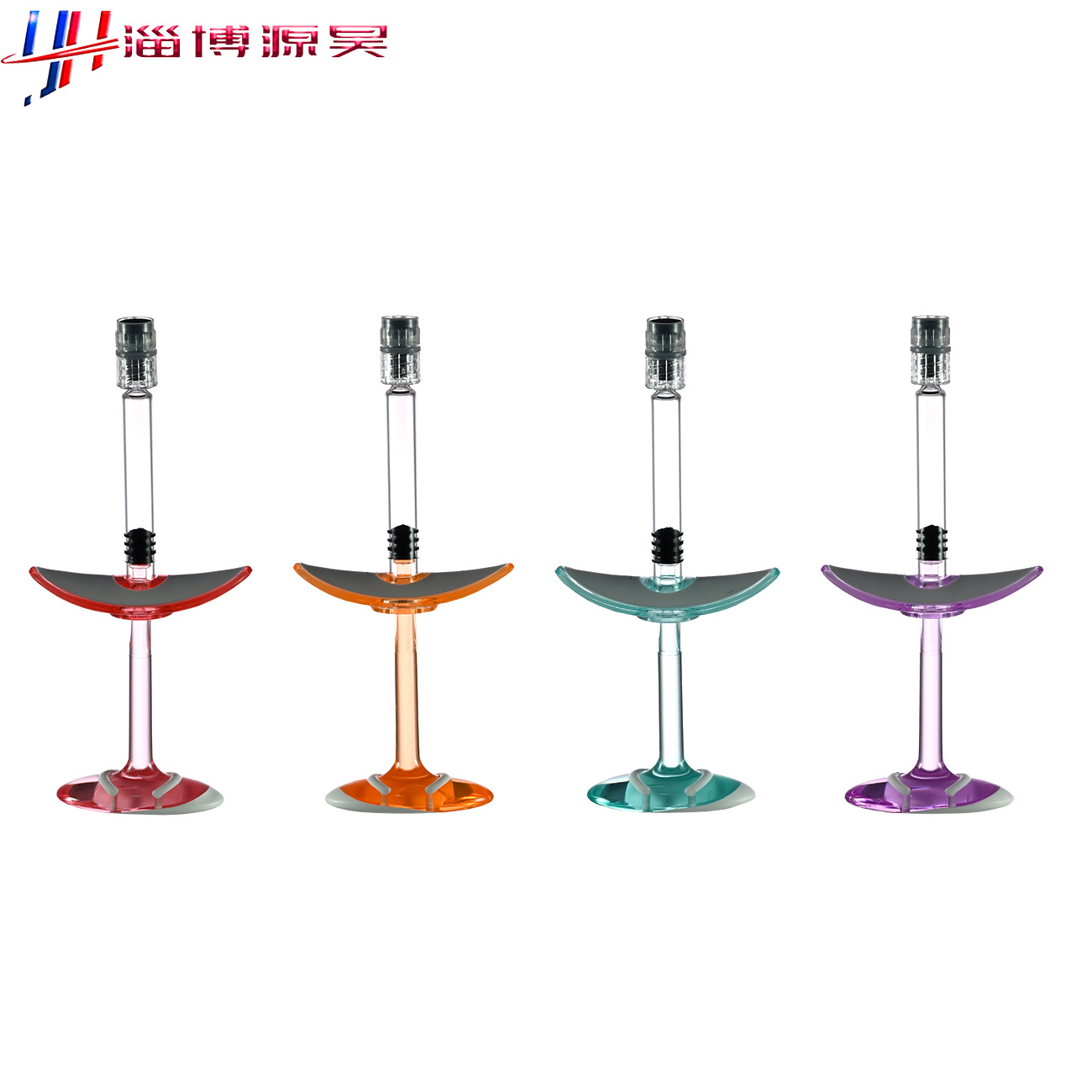 双色推杆助推器/1ml细长鲁尔锁玻璃预灌封注射器/水光针 玻尿酸