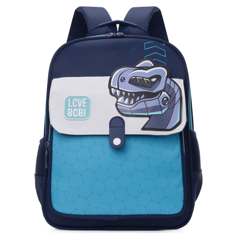 Mochila escolar de primer y segundo grado, transpirable de gran capacidad, mochila para niños pequeños, dibujos animados lindos, reducción de carga, mochila para niñas de escuela primaria