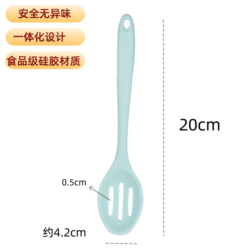 一体型シリコンスパチュラ、ノンスティック専用調理スパチュラ、食品グレードの家庭用フライパンスプーン、高温耐性キッチン用品セット|undefined