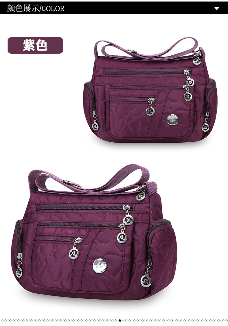 Crossbody bag for women 2025 New style middle-aged women's bag, large capacity single-shoulder mom bag, versatile, casual and fashionable women's bag undefined