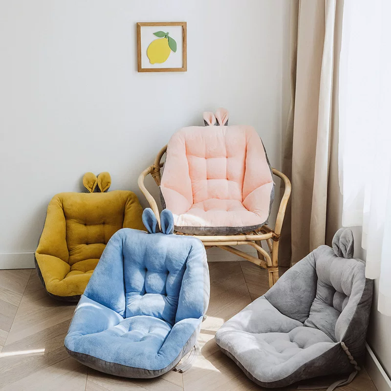 Cute pillow for ears, winter seat, increased thickness