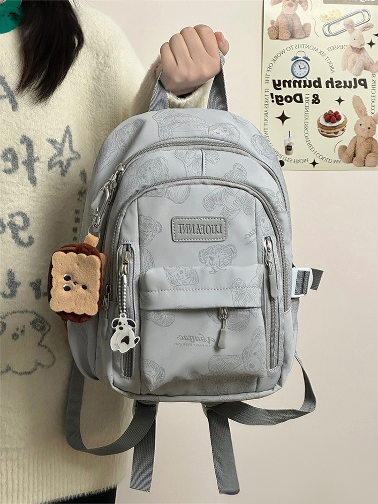 그레이 스몰 [반사곰] + 비스킷 동전 지갑