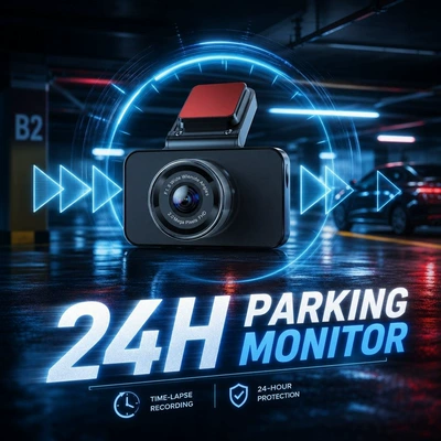 wide-angle night vision dashcam, Driving recorder