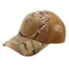 Outdoor Camouflage Baseball Cap Tactical Duckbill Hat Summer Breathable Hiking Sun Hat Velcro Mesh Hat Cycling Hat