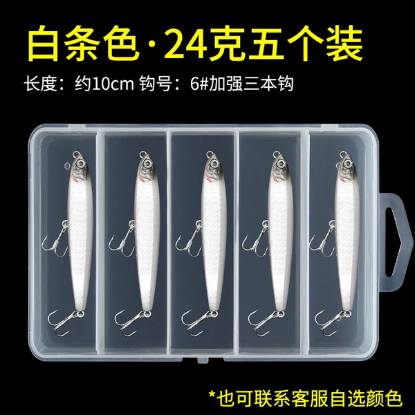 [白条色24克【5个装】送盒]