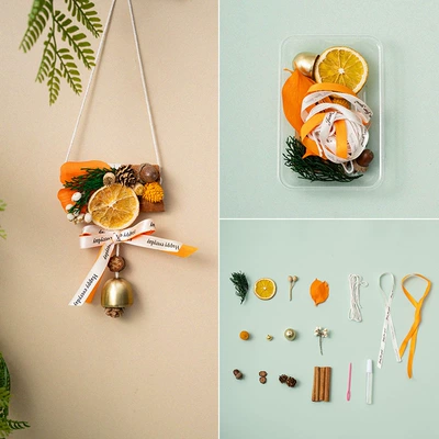 Car hanging | Flower Car Hanging Ornaments Mother's - chunhua-qiushi-model-a-diy-material-pack