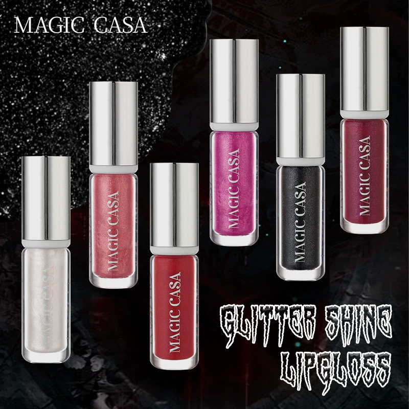MAGIC CASA матовый бальзам для губ, блеск для губ, блестки для ногтей, помада, хэллоуин