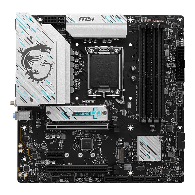 MSI B760M GAMING PLUS WIFI, материнская плата DDR4, совместима с процессором 14700KF