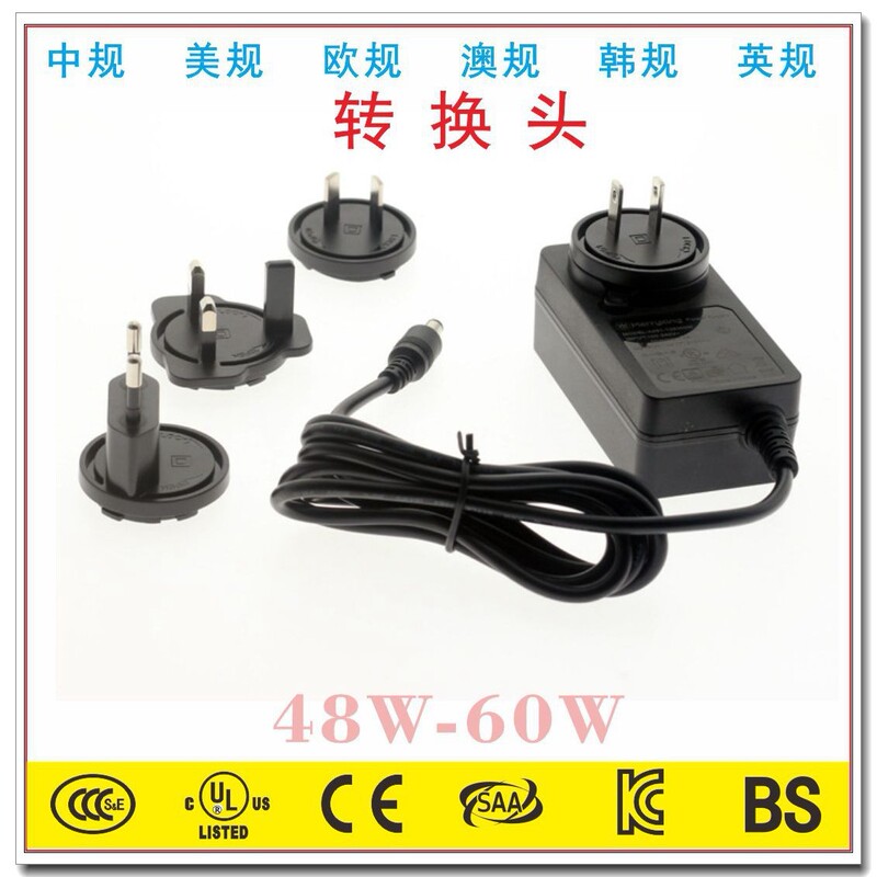 Ac/Dc Wall Plug Interchangeable Adapter 12V5A Power Supply German Tuv/Gs Ce Certified Ac/Dc Wall Plug Interchangeable Adapter 12V5A Power Supply German Tuv/Gs Ce Certified